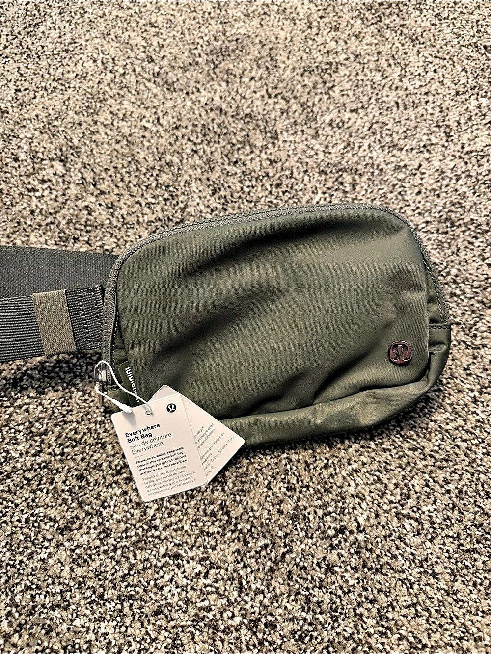 lululemon Everywhere Belt Bag Green